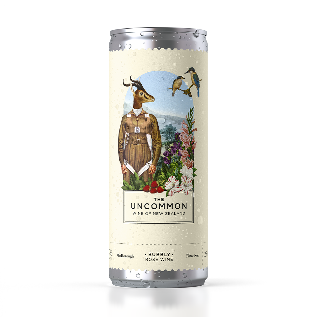 Bubbly Rosé Wine (4 x 250ml) The Wine of New Zealand